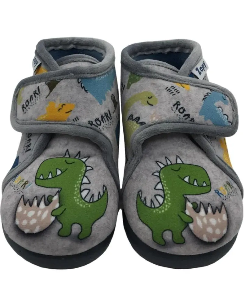 Calzado de casa ZAPY  de Niño ZAPATILLA CASA NINO AF10560  GRIS