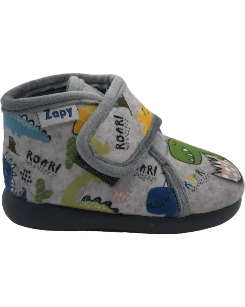 Calzado de casa ZAPY  de Niño ZAPATILLA CASA NINO AF10560  GRIS
