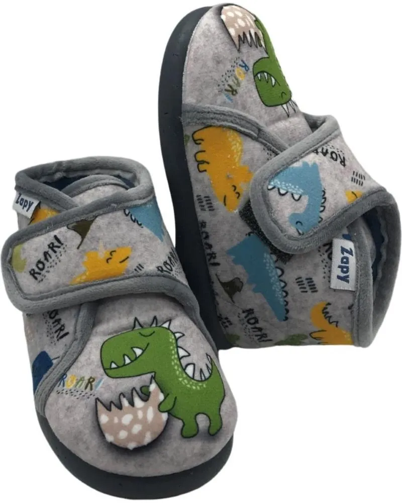Calzado de casa ZAPY  de Niño ZAPATILLA CASA NINO AF10560  GRIS