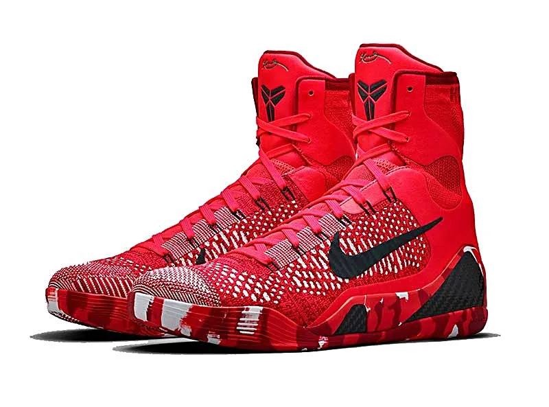 Kobe 9 Elite "Christmas" (600/brightcrimson/negro/blanco)