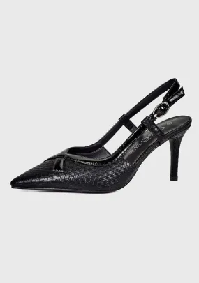 Charlotte Black Sandal